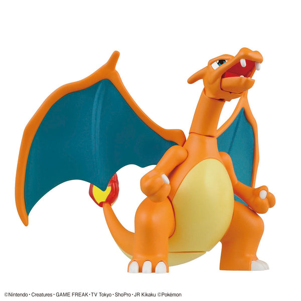 Pokemon Plamo Collection 43 Charizard (Battle Ver.) & Dragonite VS Set